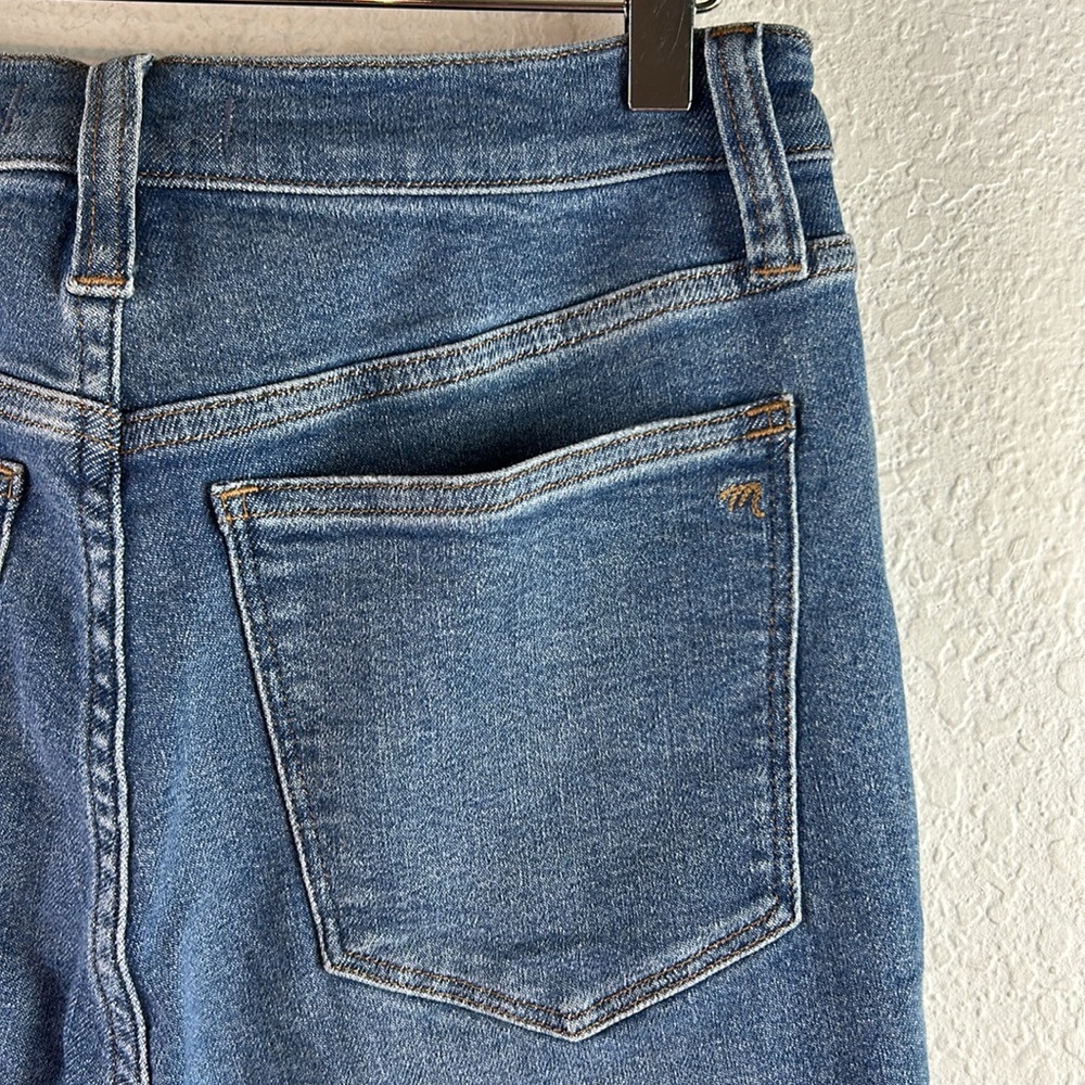 Perfect Madewell 10" High Rise Skinny Crop Jeans 27 - Picture 6 of 8